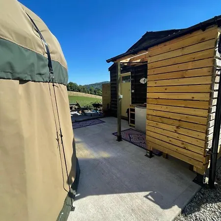 Thistlebank Yurt Llangollen Exterior foto